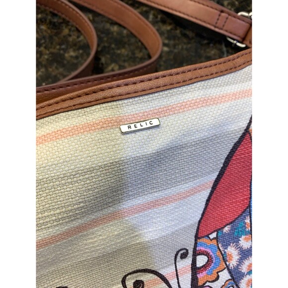 Relic Teagan Butterfly Crossbody Purse Bag Like New - Picture 5 of 7